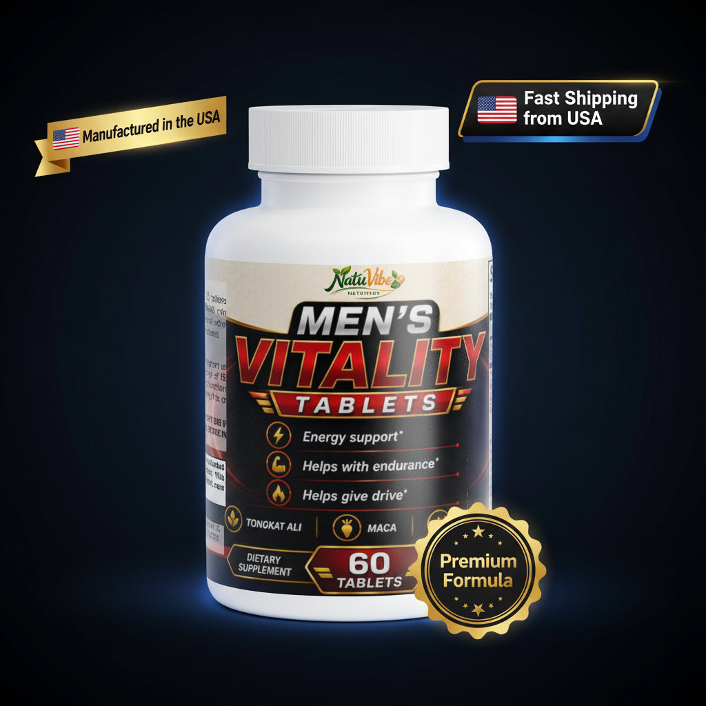 Men's Vitality - Male Enhancing Support Supplement, INTENSATION , ENLARGEMENT - INCHES + SIZE