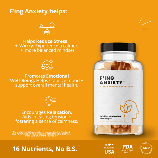 F'ing Calm - Natural Remedies & Supplements for Mood Support