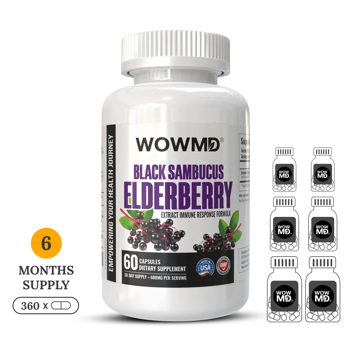 Black Sambucus Elderberry Extract