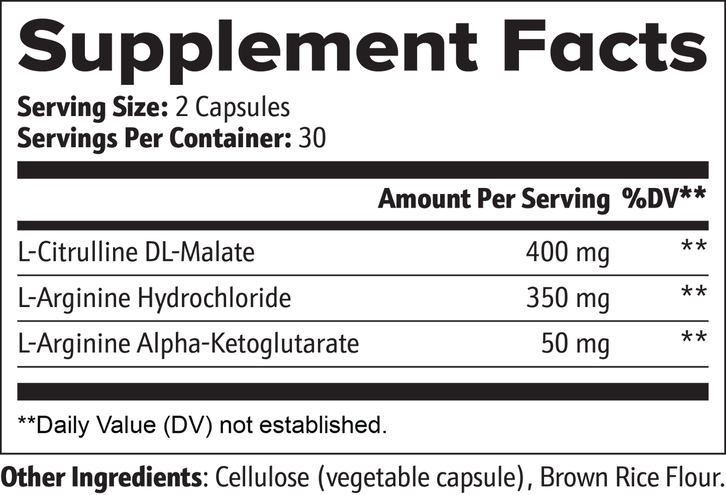 L Citrulline and L Arginine