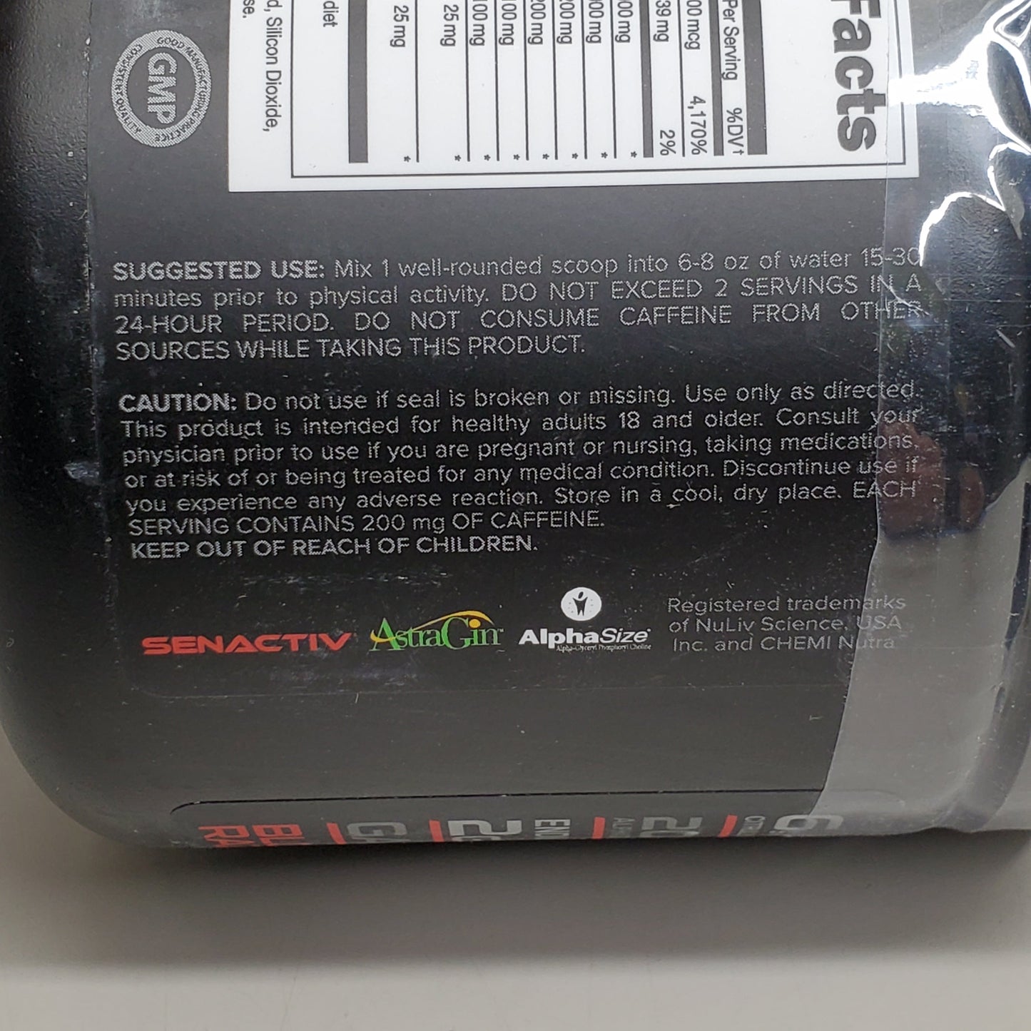 BUCKED UP - Pre-Workout Blood Raz 25 Serv 9.2 Oz BB 04/26 Dietary Supplement