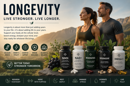 The Top 10 Longevity Supplements for Healthy Aging in 2026