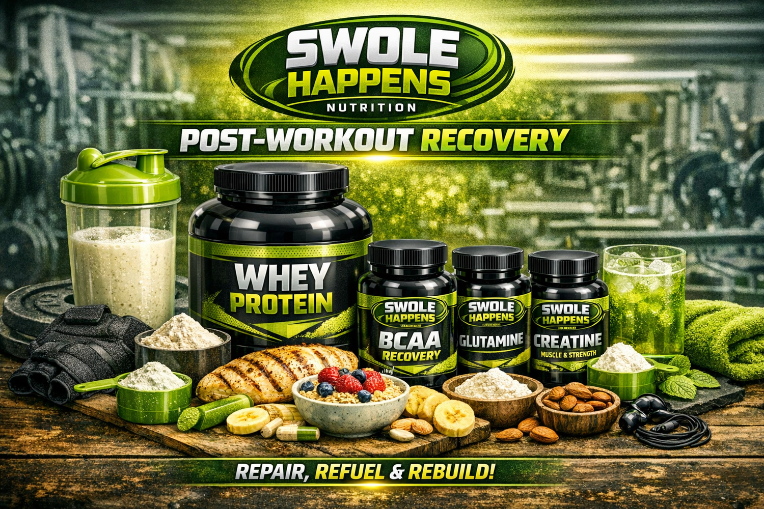 High-performance Post Workout powders and supplements for muscle repair, endurance recovery, and strength support.