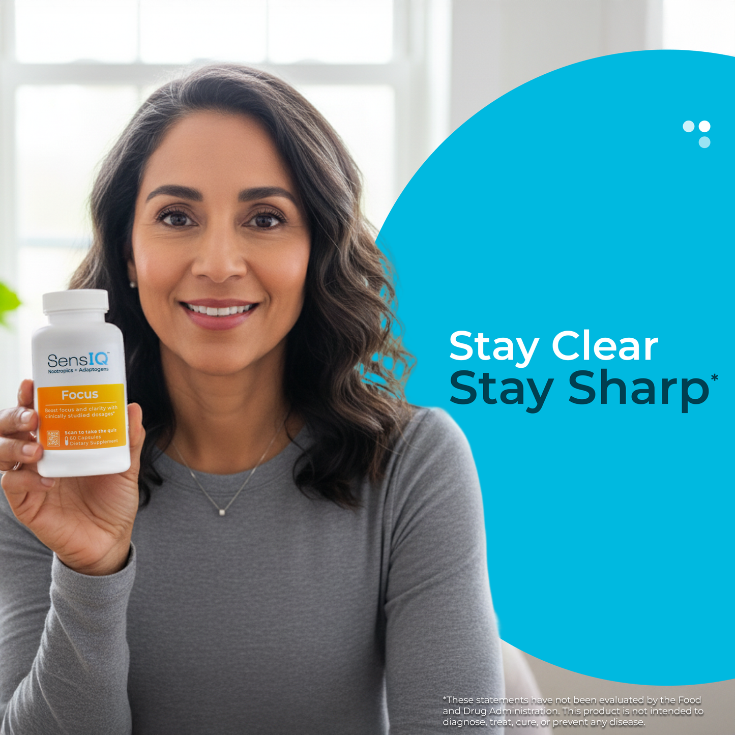 Focus Supplement for Mental Clarity and Concentration
