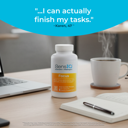 Focus Supplement for Mental Clarity and Concentration