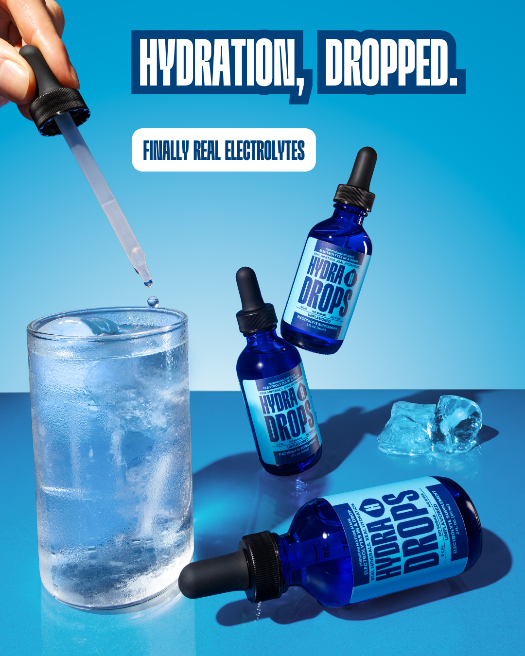 Hydra Drops - Sea Mineral Electrolyte Drop
