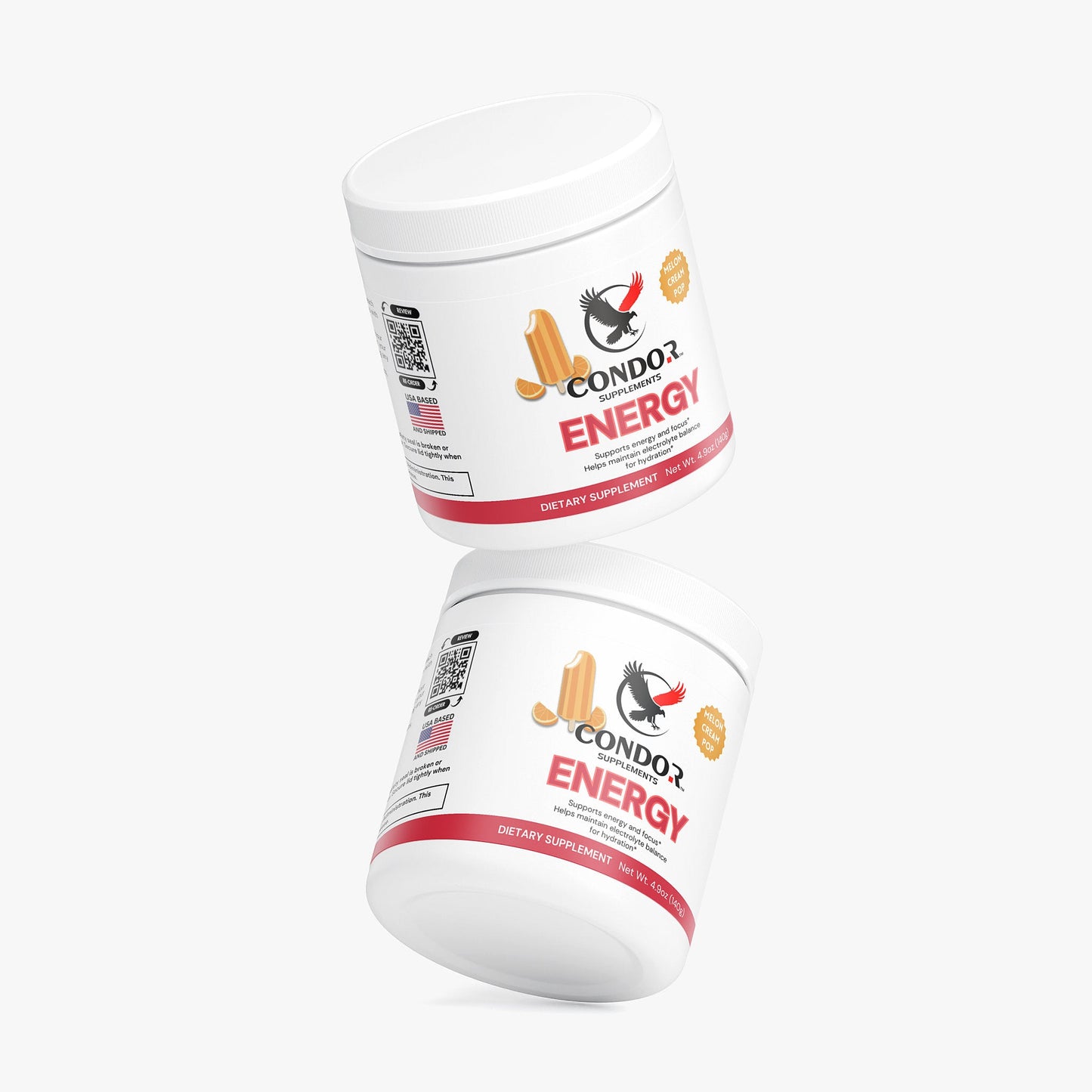 Energy Drink Mix (Melon Creamsicle)