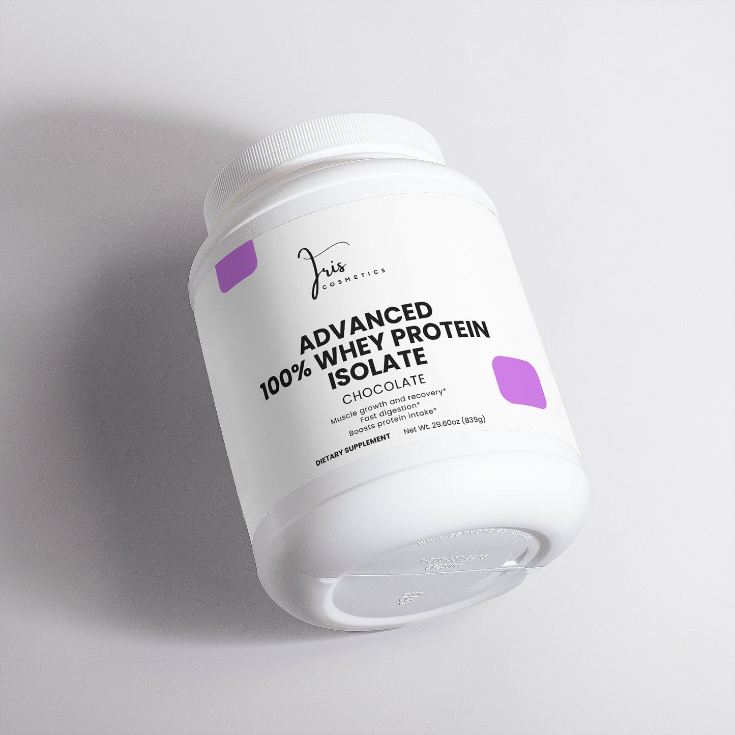Iris Cosmetics Advanced 100% Whey Protein Isolate (Chocolate)