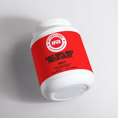 PURE3 100% WHEY PROTEIN ISOLATE (VANILLA)