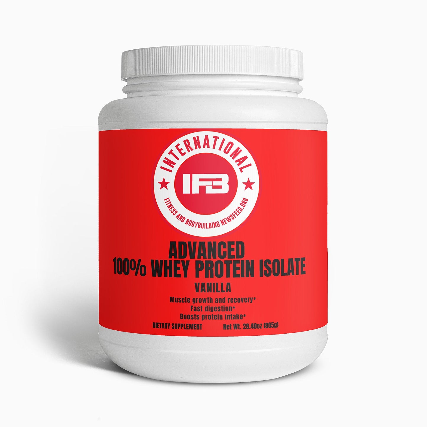 ADVANCED 100% WHEY PROTEIN ISOLATE (VANILLA)