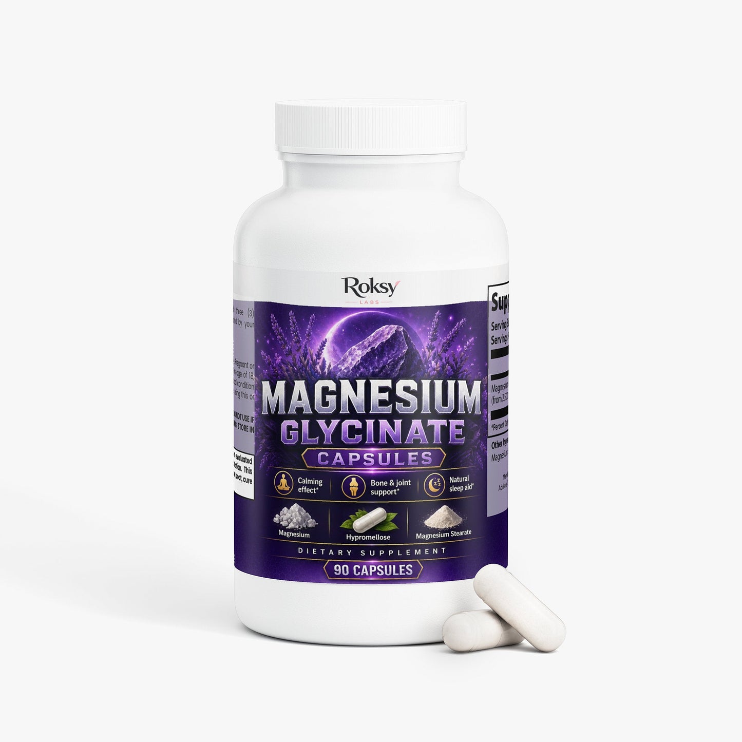 Magnesium Glycinate 90 Capsules