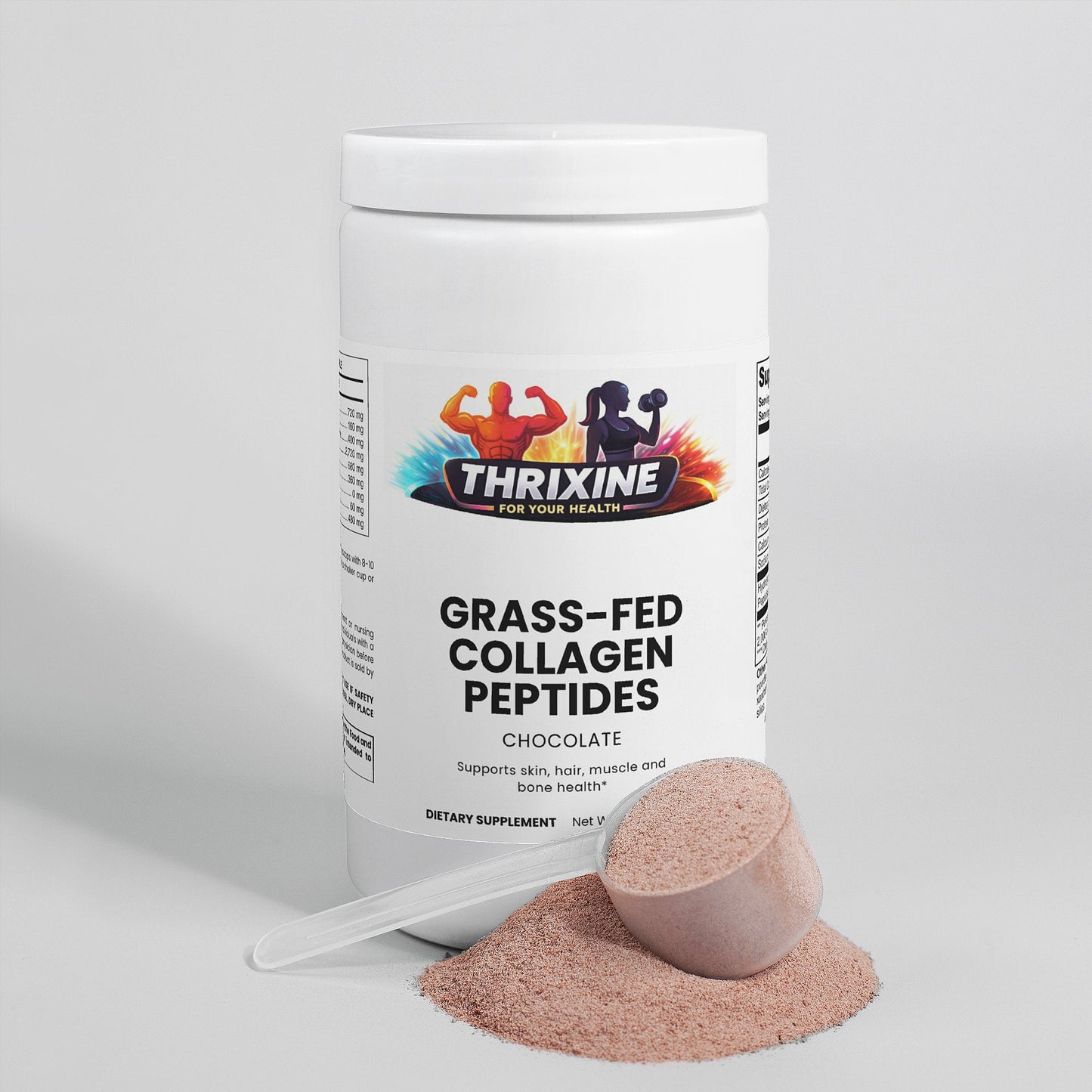 Grass-Fed Collagen Peptides Powder (Chocolate)