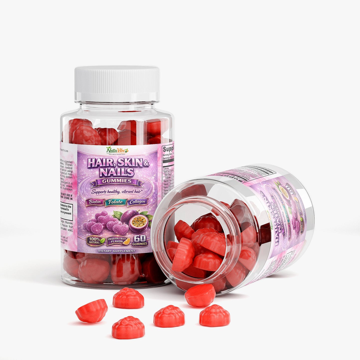 Hair, Skin & Nails 60 Gummies