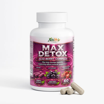 Max Detox (Acai detox) 60 Capsules