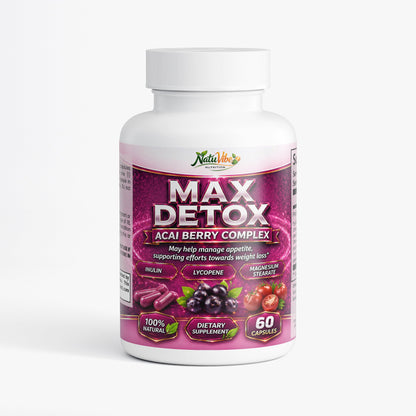 Max Detox (Acai detox) 60 Capsules
