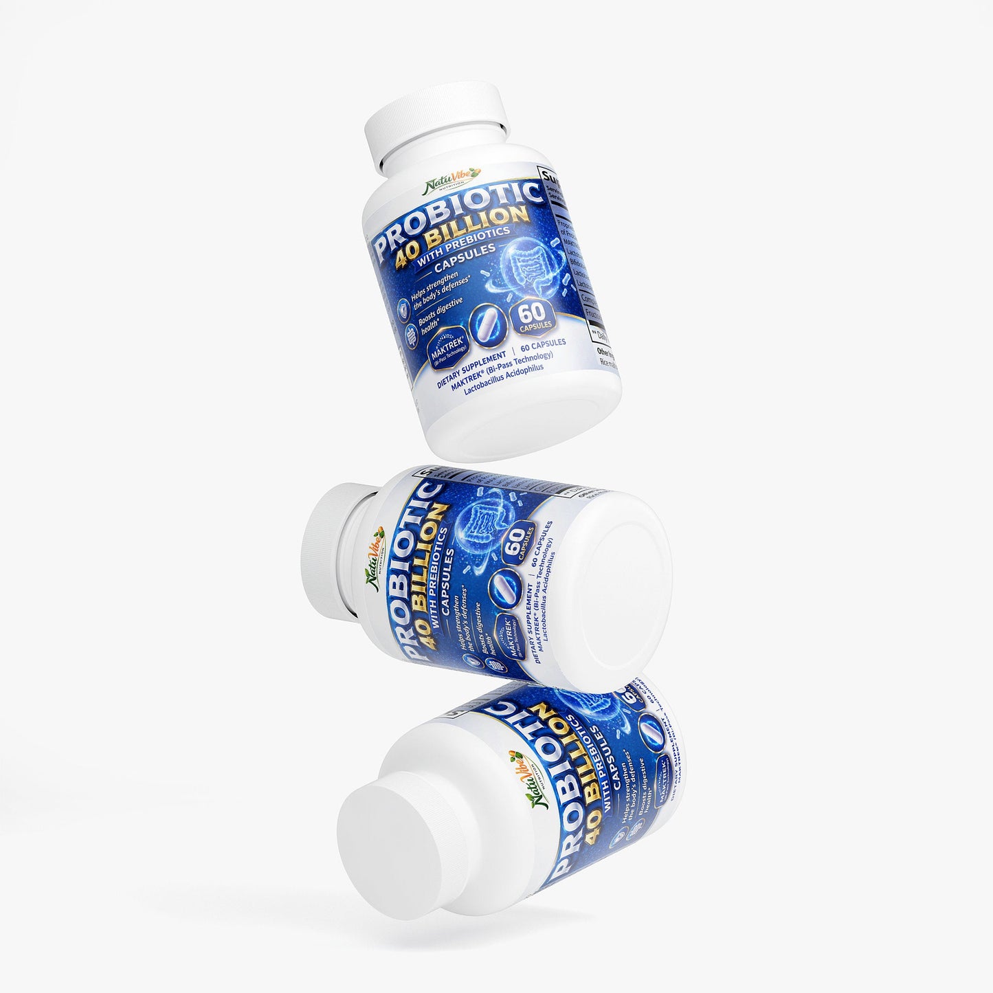 Probiotic 40 Billion with Prebiotics