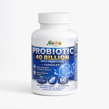 Probiotic 40 Billion with Prebiotics