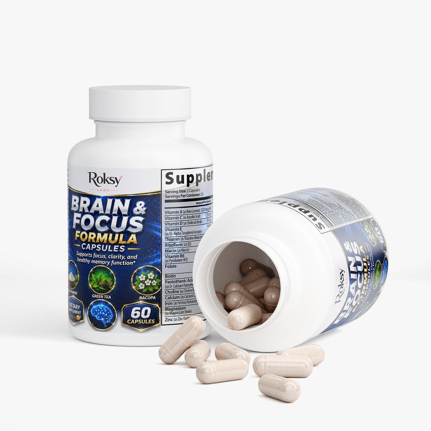 Brain & Focus Formula 60 capsules