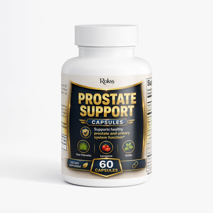 Prostate Support 60 Caps Saw Palmetto Nettle Pumpkin Seed Lycopene