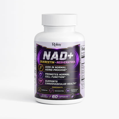 NAD Supplement with Quercetin & Resveratrol NAD Plus supplement 60ct