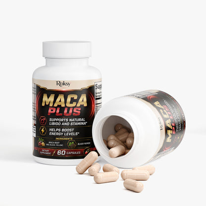 Maca Root Supplement for Libido & Stamina Maca Plus 60ct