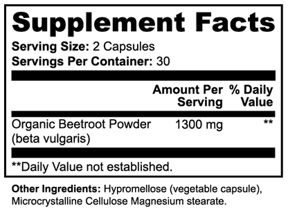 Beetroot 60 caps