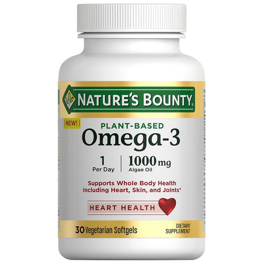Nature's Bounty Plant Base Omega 3 Algae Oil