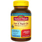 Nature Made Omega-3 Fish & Algae Oil Soft Gels 60 ct