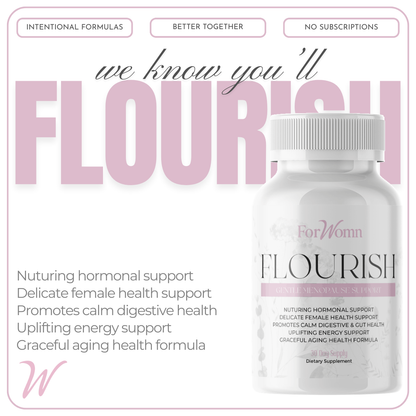 Flourish Menopause Support Supplement