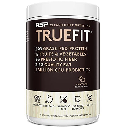 RSP TrueFit - Protein Powder Meal Replacement Shake for Weight Loss