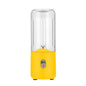 500Ml Portable Blender 6 Blades Usb Rechargeable Fresh Fruit Juice Mixer Electric Shake Cup Cute Blender Smoothie Ice Crush Cup Electric Juicer Machines Stainless Steel Blade for Smoothies Lemon Orange Lime Fruit USB Rechargeable Mixer