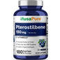 NusaPure Pterostilbene 150mg 180 Veggie Caps (Non-GMO, Vegan)