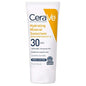 CeraVe Hydrating Mineral Sunscreen SPF 30 | Face Lotion with Zinc Oxide & Titanium Dioxide | 2.5 oz