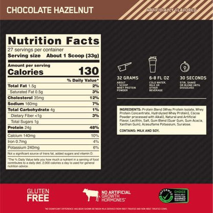 Optimum Nutrition Gold Standard 100% Protein Powder