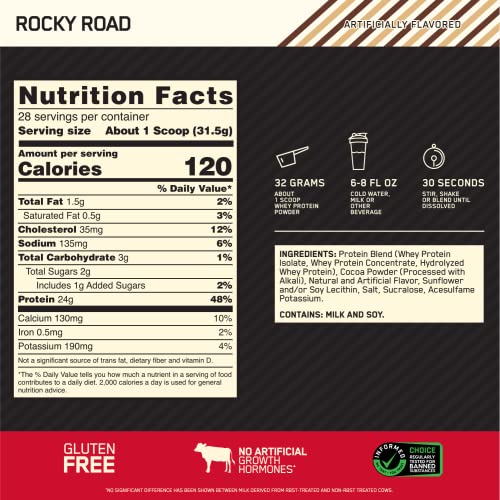 Optimum Nutrition Gold Standard 100% Protein Powder