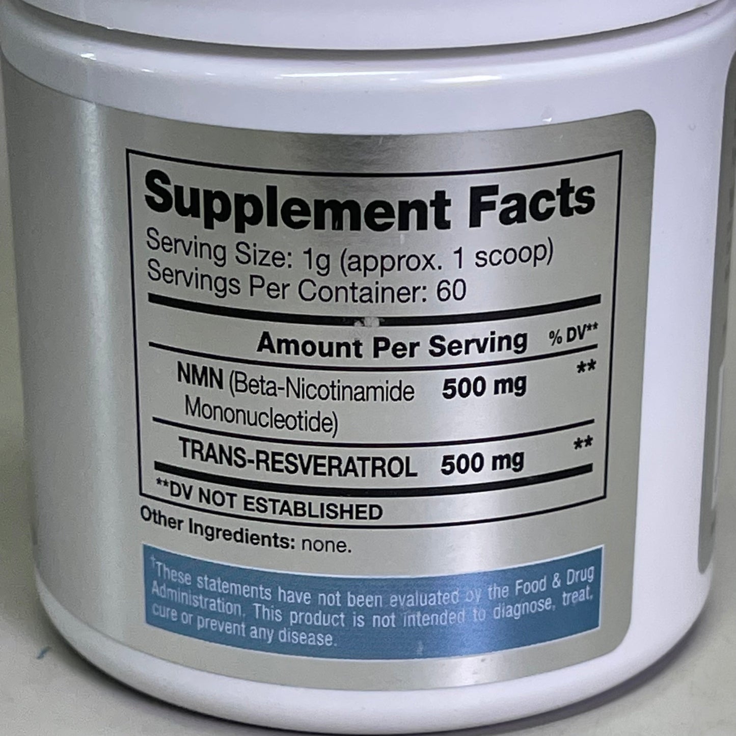 TRUE MATRX DNA Support Supplement 2.11 oz, 60 servings Silver 86797 Rev 1 BB 09/26