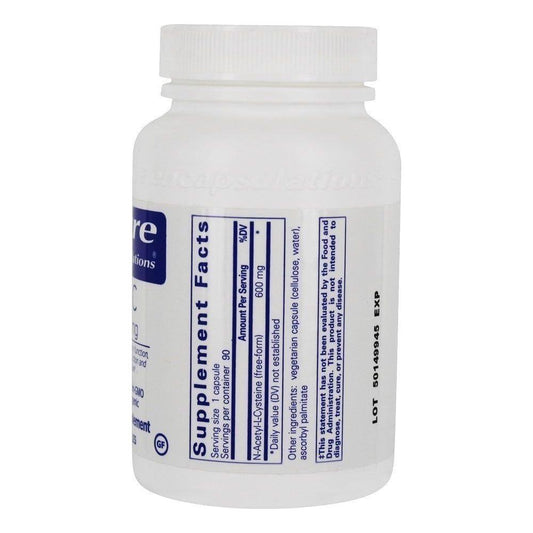 Pure Encapsulations NAC 600mg - 90 Kapseln