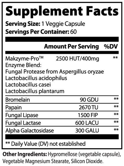 Digestive Enzyme Pro Blend 60 caps