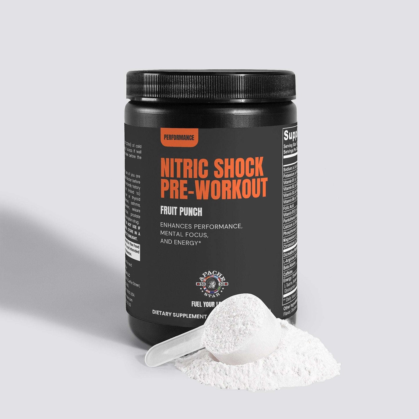 NITRIC SHOCK PRE-WORKOUT - FRUIT PUNCH