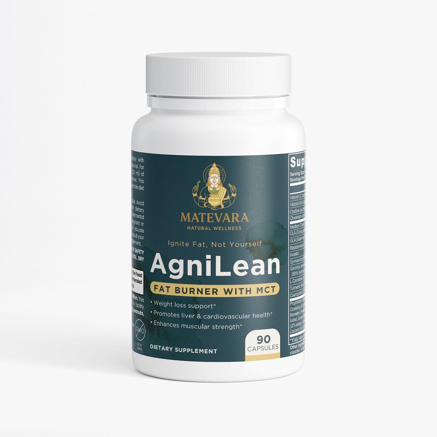 AgniLean Metabolism Support Capsules | 90 Vegetarian Capsules