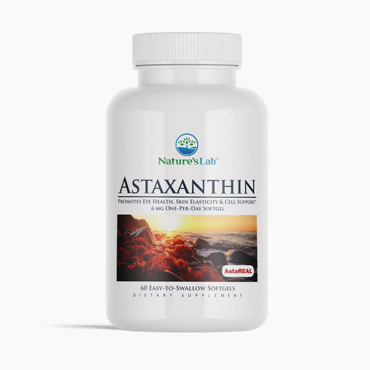 Nature's Lab AstaREAL Astaxanthin 6 mg - 60 Weichkapseln