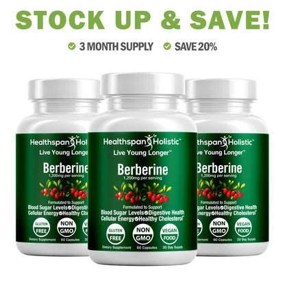 Berberine 60 Capsules