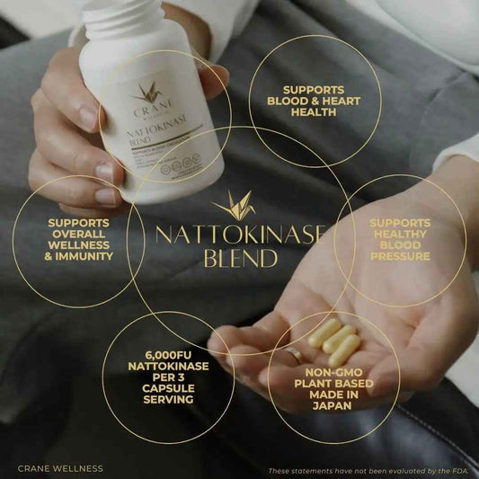 Nattokinase Mischung 6.000 FU Kapseln zur Unterstützung des Herz-Kreislauf-Systems