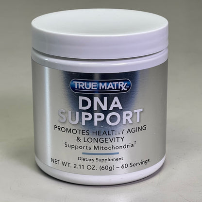 TRUE MATRX DNA Support Supplement 2.11 oz, 60 servings Silver 86797 Rev 1 BB 09/26