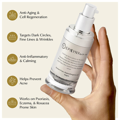Lightweight Face Moisturizer for Sensitive & Dry Skin – Calming & Hydrating