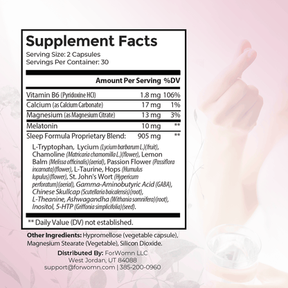 Evening Melatonin Sleep Formula