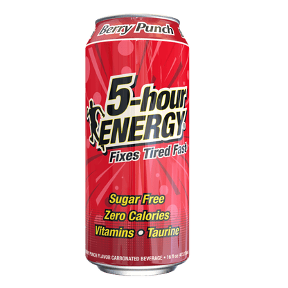 Berry Punch Flavor Extra Strength 5-hour ENERGY Drink 12-pack