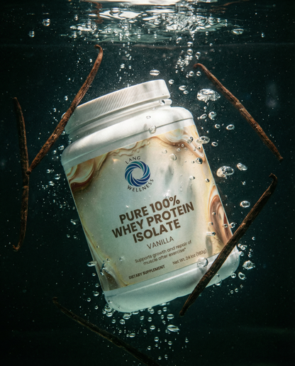 Pure 100% Whey Protein Isolate (Vanilla)