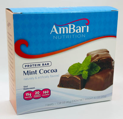 Mint Cocoa Bars