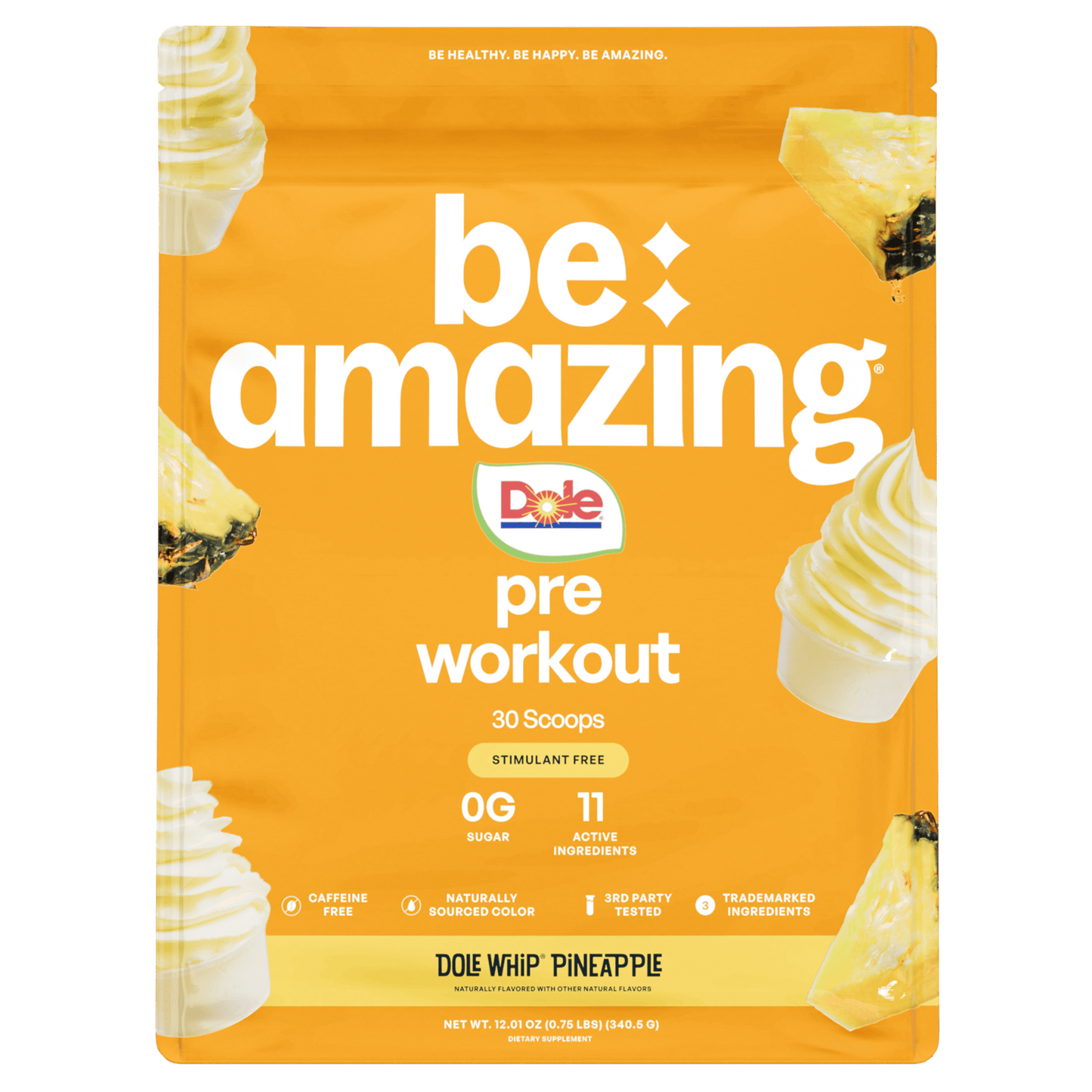 stimulant free pre workout